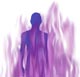 Violet flame figure thumb